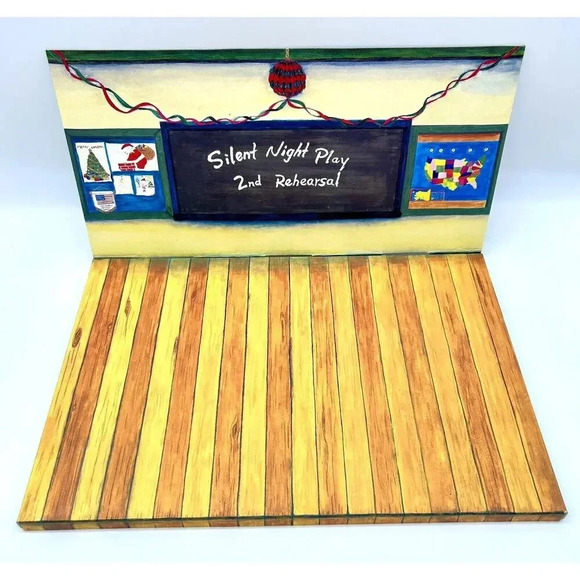 Holiday Expressions Silent Night Play 2nd Rehearsal Nativity Scene Set 12 Figure - Picture 7 of 10